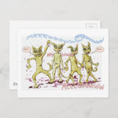 ゾンビキャッツ ポストカード (正面/裏面)