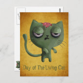ゾンビキャット ポストカード (正面/裏面)