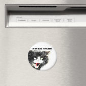 ゾンビキャットI can Haz Brainz Magnet マグネット (インサイチュ (食洗機))