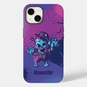 ゾンビキャラクターカートゥーンスプラッツiPhoneケース Case-Mate iPhone 14ケース