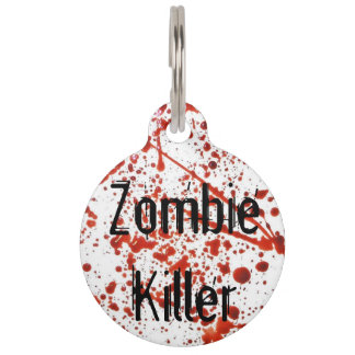 ゾンビキラーペットタグ ペット ネームタグ