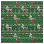 ゾンビクリスマスサンタ ファブリック (見本)