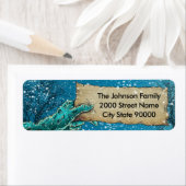 ゾンビクリスマスホリデイ差出人住所 ラベル (インサイチュ)