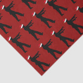 ゾンビクリスマスレッドおもしろいホリデイ 薄葉紙 (詳細)