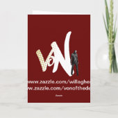 ゾンビクリスマス シーズンカード (裏面)