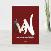 ゾンビクリスマス シーズンカード (裏面)