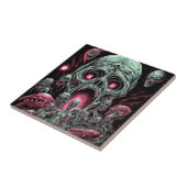 ゾンビクリーチャーSFホラーアート タイル (側面)