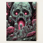 ゾンビクリーチャーSFホラーアート プランナー手帳 (裏面)