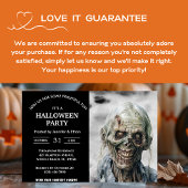 ゾンビクリーピーハローウィンパーティ招待状 招待状