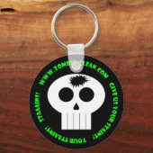 ゾンビクリーンなキーチェーン キーホルダー (正面)