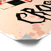 ゾンビクロスワードポスター ポスター (角)