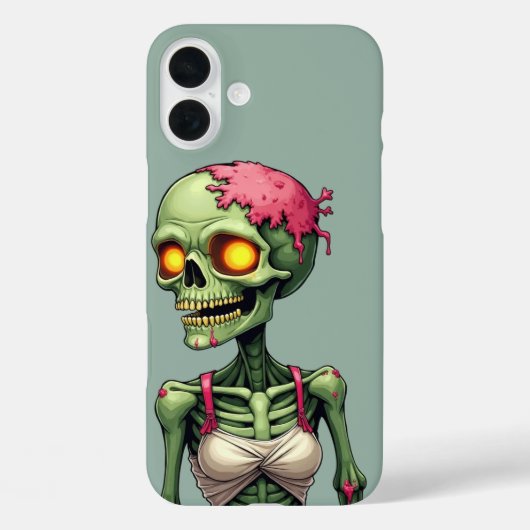 ゾンビグリーンモンスターハロウィーン – 31 10月 Case-Mate iPhoneケース (裏面)