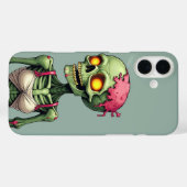 ゾンビグリーンモンスターハロウィーン – 31 10月 Case-Mate iPhoneケース (裏面 (横))