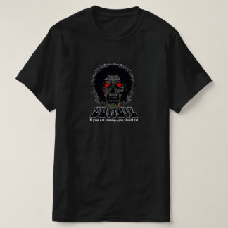 ゾンビグリーン顔 Tシャツ