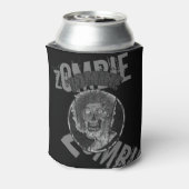 ゾンビグレー/ブラック動揺してルックグラフィック 缶クーラー (缶裏面)