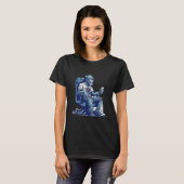 ゾンビゲーマーハロウィンコスチュームゲームビデオゲームC Tシャツ (正面フル)