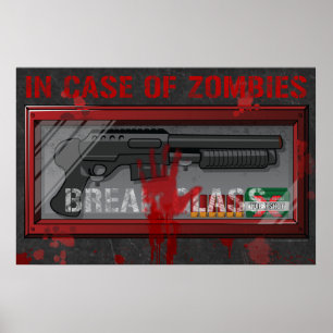 ゾンビゲーマーポスターの場合 – Apocolypse Guns ポスター