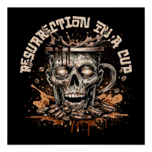 ゾンビコーヒー ポスター (正面)