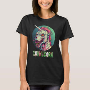 ゾンビコーンゾンビユニコーンI愛Brainbowsパンクハ Tシャツ