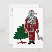ゾンビサンタクロース シーズンポストカード (正面/裏面)