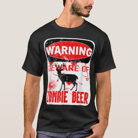 ゾンビシカ狩猟病 Tシャツ (正面)