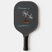 ゾンビジム：カーディオオプションのゾンビジム ピックルボールラケット (裏面)