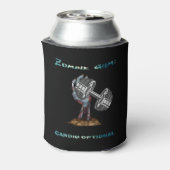 ゾンビジム：カーディオオプションのゾンビジム 缶クーラー (缶裏面)
