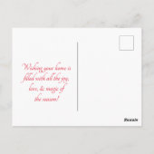 ゾンビジンジャーブレッドマン ポストカード (裏面)