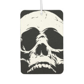 ゾンビスカル顔 カーエアーフレッシュナー (正面)