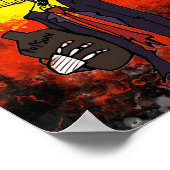 ゾンビスケルトン ポスター (角)