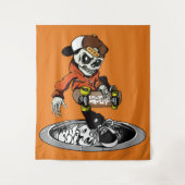 ゾンビスケーターカスタムカラータペストリー タペストリー (正面)