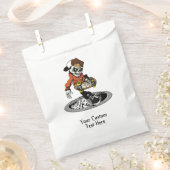 ゾンビスケーターカスタム文字バッグ フェイバーバッグ (クリップ留めされた状態)