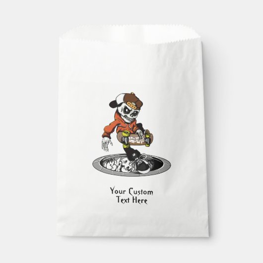 ゾンビスケーターカスタム文字バッグ フェイバーバッグ (正面)