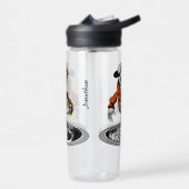 ゾンビスケーター名前をカスタムする ウォーターボトル (左面)