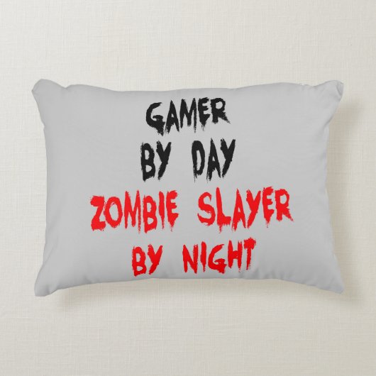 ゾンビスレヤーゲーマー アクセントクッション (正面)