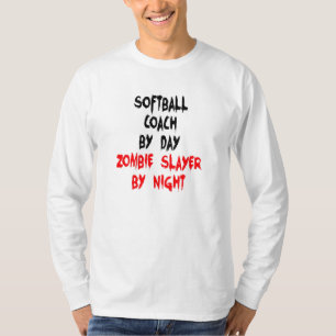 ゾンビスレヤーソフトボールコーチ Tシャツ