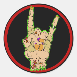 ゾンビズロックステッカー（旧バージョン） ラウンドシール