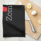 ゾンビタオル キッチンタオル (四つ折り)