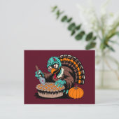 ゾンビターキープンプキンパイ ポストカード (スタンド正面)