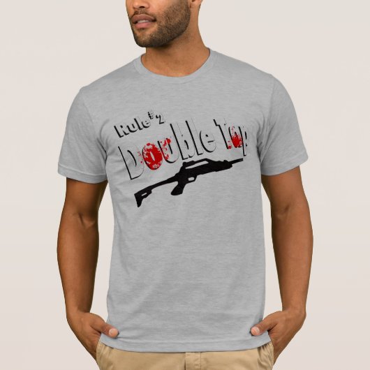 ゾンビダブルタップ Tシャツ (正面)