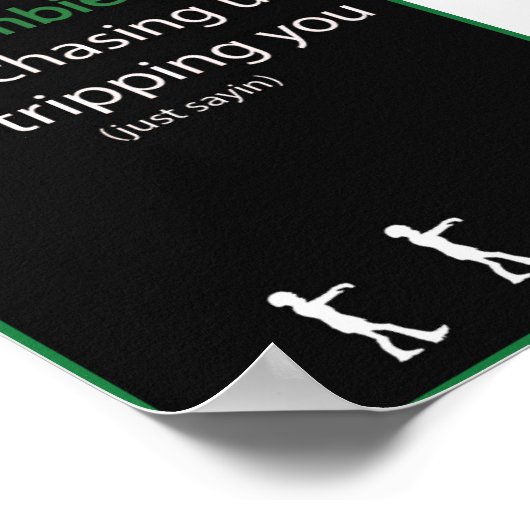 ゾンビチェイス ポスター (角)