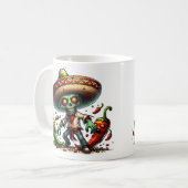 ゾンビチンコデマヨマンアンドホットペッパー コーヒーマグカップ (正面左)