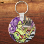 ゾンビティキーチェーン キーホルダー (正面)