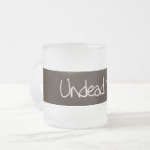 ゾンビテディベアフロストマグ フロストグラスマグカップ (正面左)