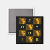 ゾンビテディ冷蔵庫用マグネット マグネット (正面/裏面)