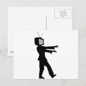 ゾンビテレビ ポストカード (正面/裏面)