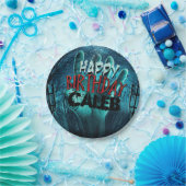 ゾンビハッピーバースデーパーティー ペーパープレート (パーティー)