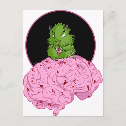 ゾンビハムスター ポストカード (正面)