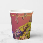 ゾンビハローウィンパーティ紙カップ 紙コップ (正面)