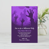 ゾンビハンズパープルキャッスルハローウィンパーティ 招待状 (スタンド正面)